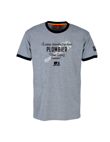 Tee-shirt métier Bosseur® Plombier