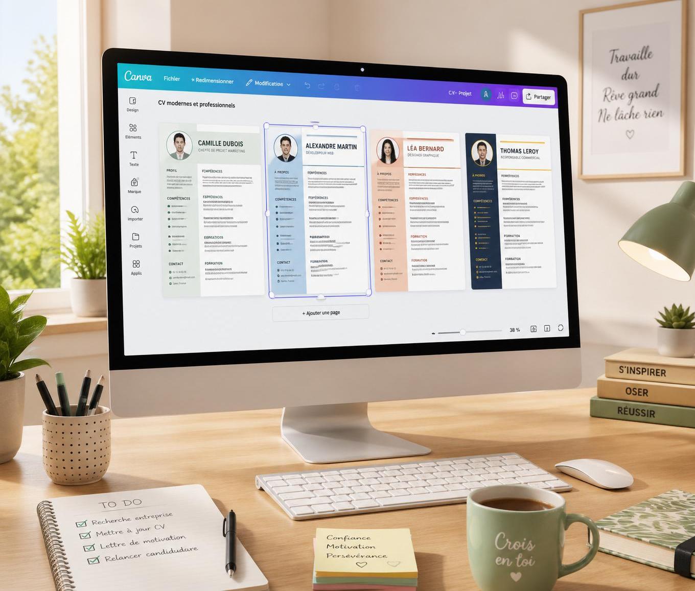 découvrez comment créer un cv impactant avec canva grâce à nos astuces pratiques pour attirer l’attention des recruteurs et maximiser vos chances de décrocher un entretien.