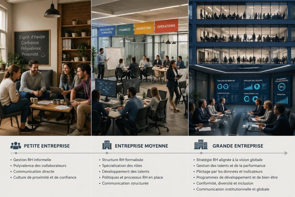 découvrez pourquoi les stratégies rh diffèrent en fonction de la taille des entreprises et comment adapter la gestion des ressources humaines pour chaque contexte.