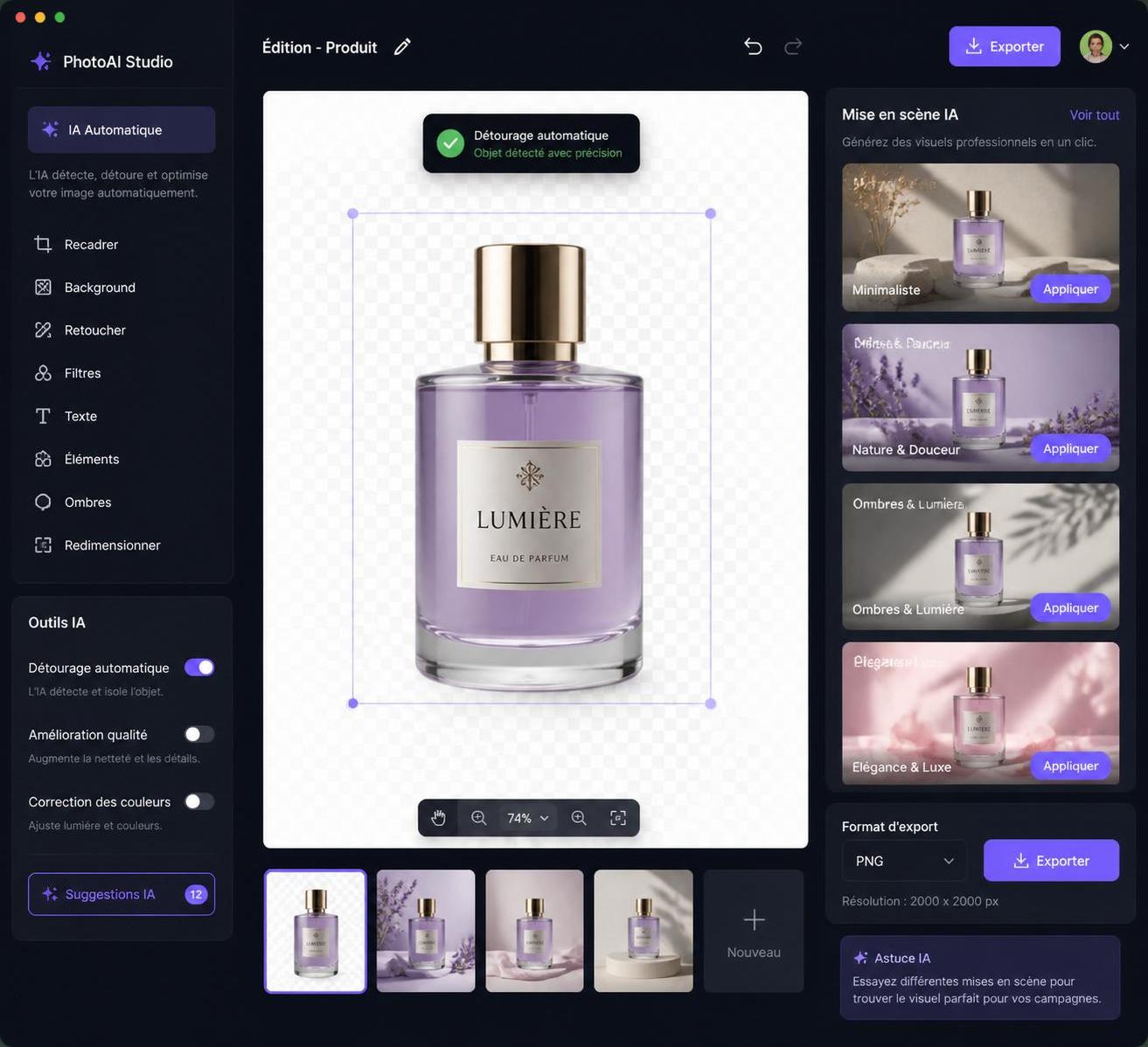 découvrez comment photoroom transforme la création visuelle en marketing digital grâce à ses fonctionnalités innovantes, facilitant la conception de contenus attractifs et professionnels.