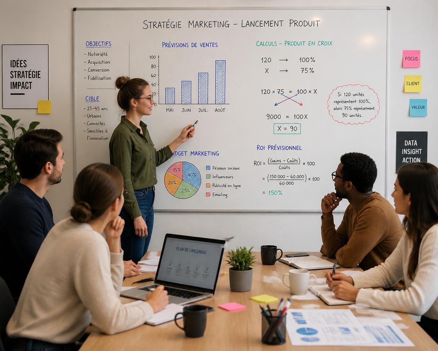 découvrez comment maîtriser la méthode du produit en croix pour réussir facilement vos calculs en marketing et optimiser vos analyses.