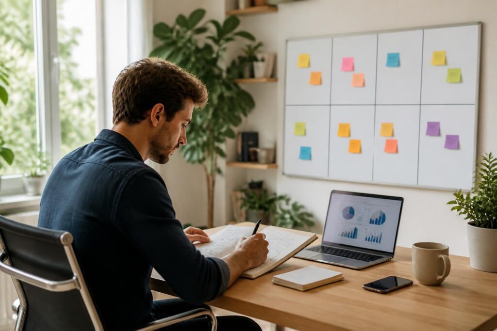 découvrez les 8 étapes clés pour réussir votre projet professionnel en suivant un guide pas à pas, afin d'assurer votre succès et atteindre vos objectifs de carrière.