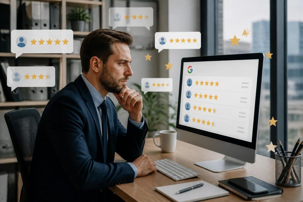 découvrez pourquoi les avis google jouent un rôle clé dans la construction et la gestion de votre réputation professionnelle à l'ère numérique.
