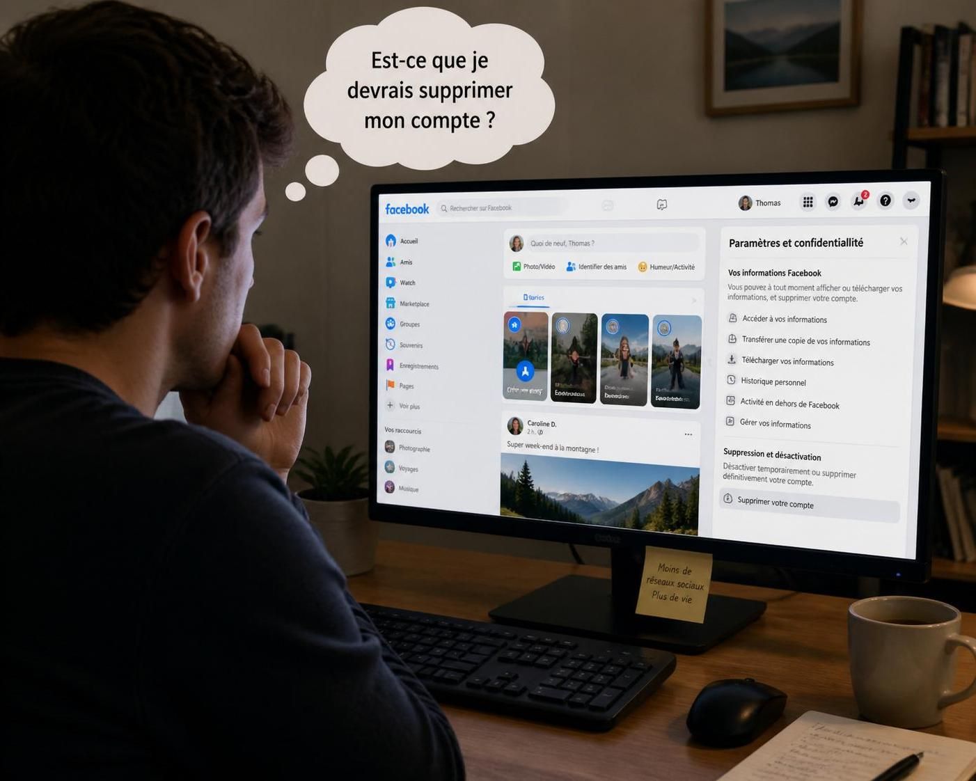 découvrez comment supprimer définitivement votre compte facebook grâce à notre guide simple et complet pour effacer votre profil en toute sécurité.