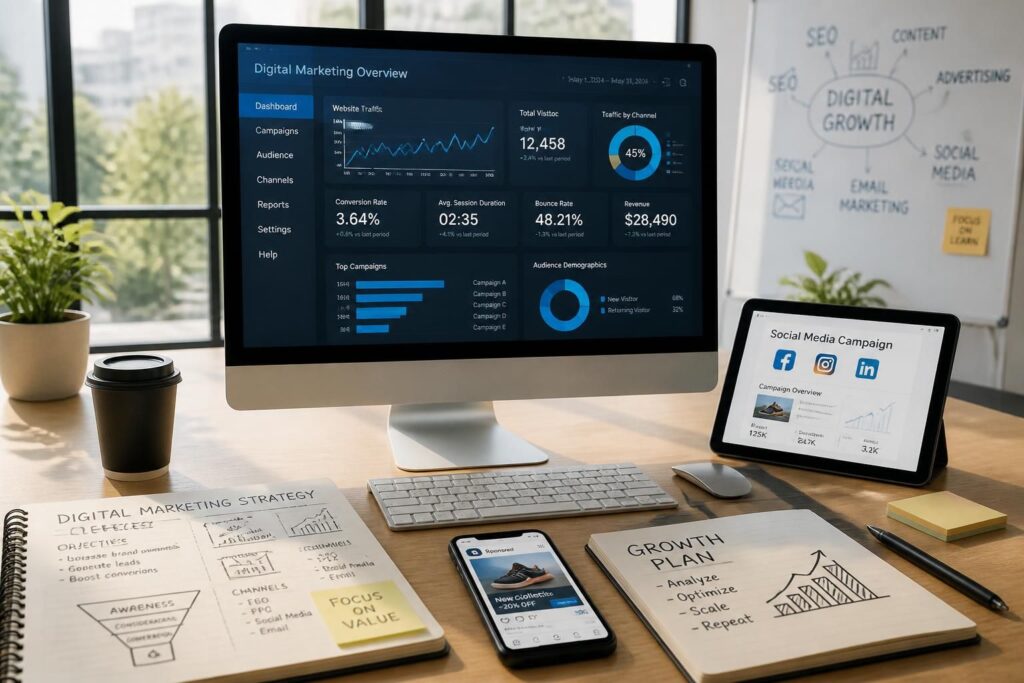 découvrez les leviers essentiels du marketing digital pour dynamiser votre croissance en ligne. apprenez à optimiser votre stratégie et à maximiser votre visibilité sur le web.