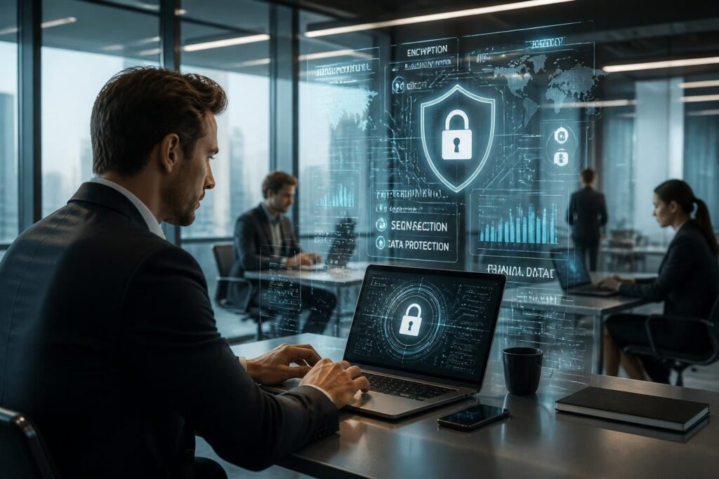 découvrez monidenum, l'outil essentiel pour assurer la sécurité et la confidentialité des données financières lors de leur transmission en entreprise.