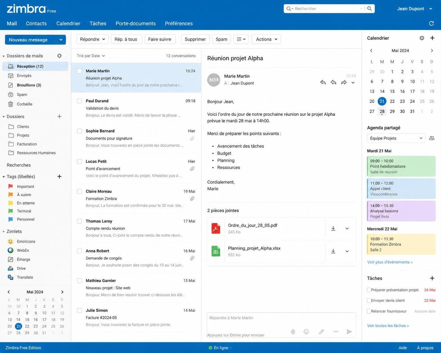 découvrez les fonctionnalités de webmail free zimbra pour une messagerie professionnelle performante, sécurisée et facile à utiliser.