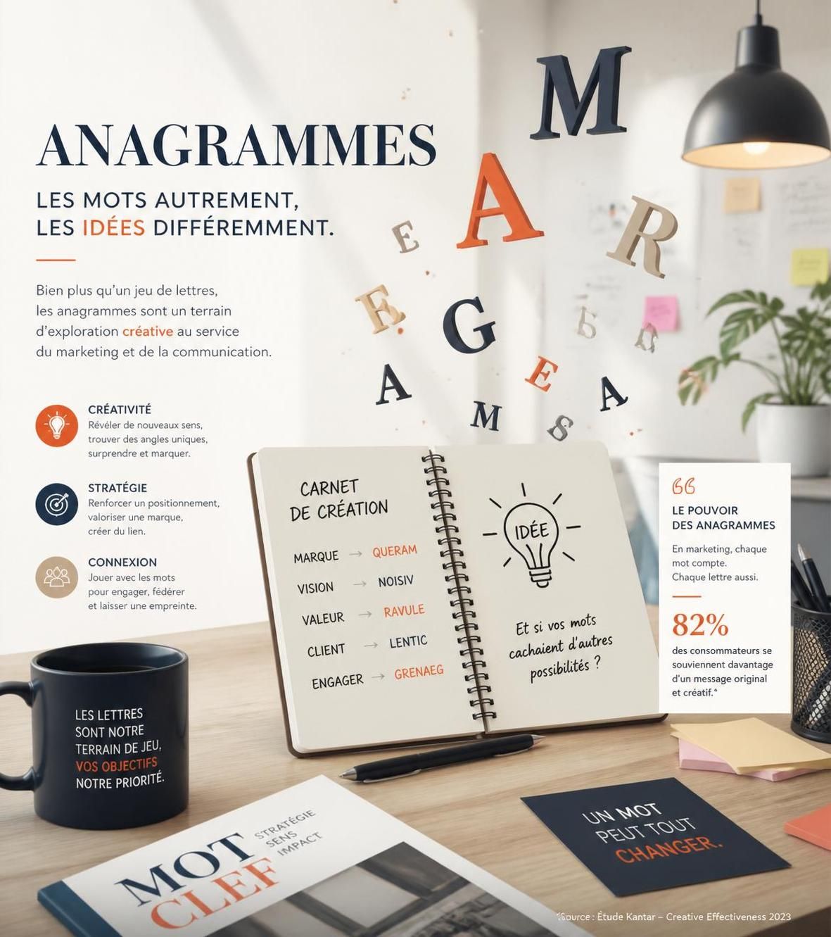 découvrez pourquoi l'anagramme captive les experts en marketing et comment cette astuce linguistique peut transformer vos campagnes publicitaires.