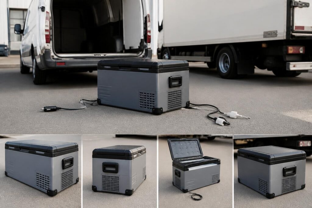 découvrez comment choisir un caisson frigorifique transportable d'occasion pour utilitaire ou camion, disponible en versions 12v ou 220v, idéal pour conserver vos produits au frais en déplacement.