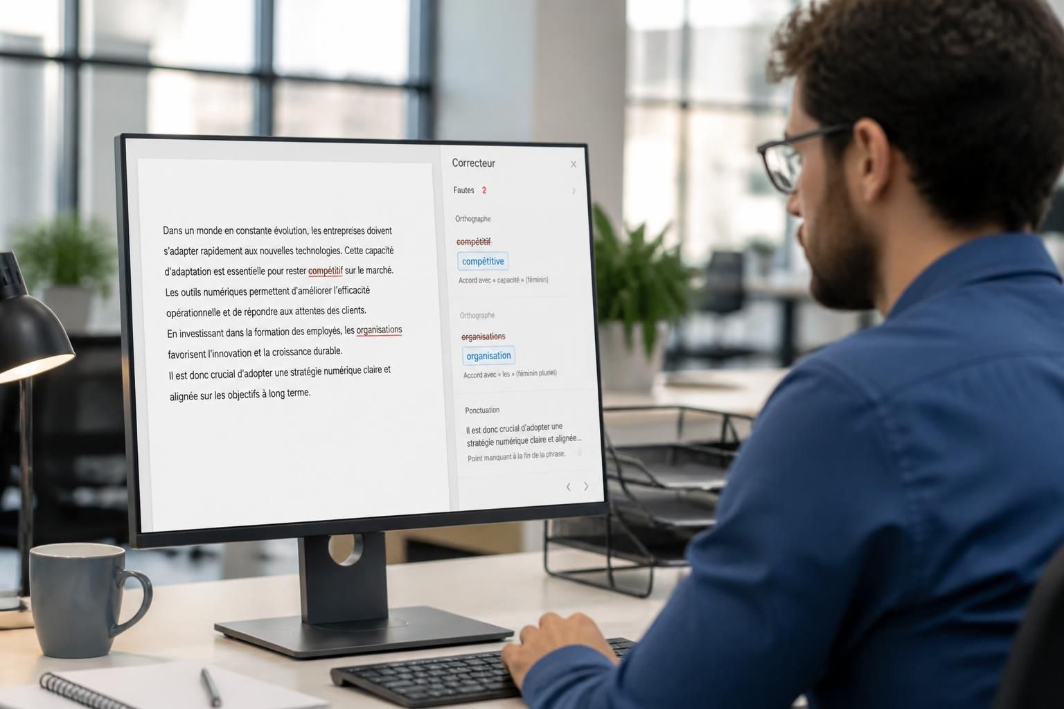 découvrez quel correcteur d'orthographe choisir pour éviter les fautes en entreprise et améliorer la qualité de vos communications professionnelles.