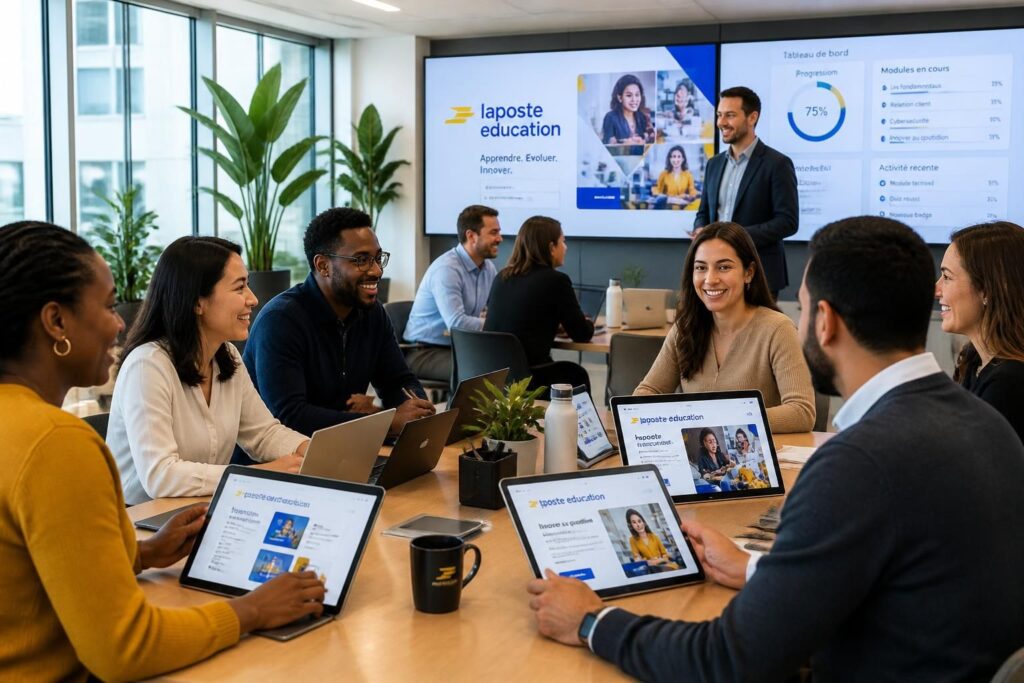 découvrez laposte education, une plateforme innovante conçue pour dynamiser la formation en entreprise et favoriser le développement des compétences professionnelles.