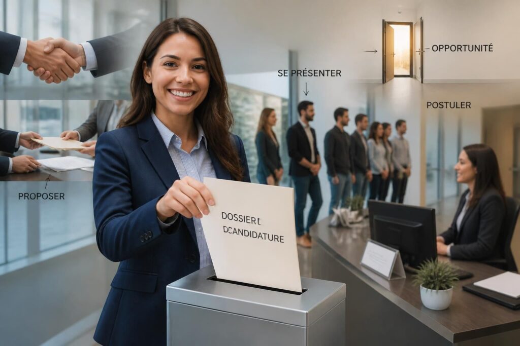découvrez des synonymes de 'candidater' et enrichissez votre vocabulaire avec des alternatives françaises pour exprimer vos idées de manière variée et précise.