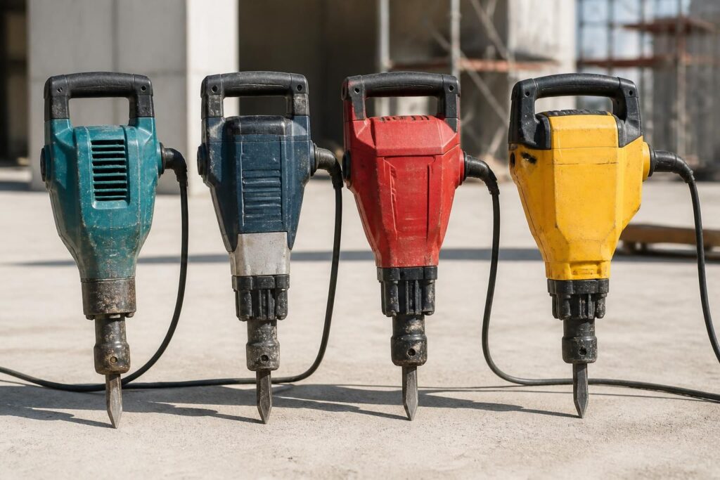 découvrez comment choisir le marteau piqueur idéal parmi les marques makita, bosch, hilti et les modèles électriques pour vos travaux de construction et rénovation.