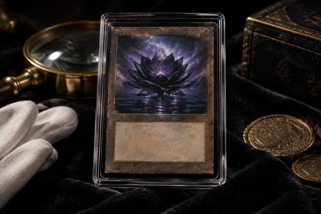 découvrez la valeur du black lotus de magic: the gathering, ses éditions alpha et les prix de cette carte rare emblématique.