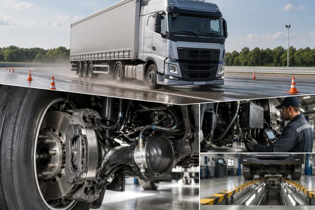 découvrez la réglementation du freinage des poids lourds et le fonctionnement des systèmes qui garantissent sécurité, stabilité et efficacité sur la route.